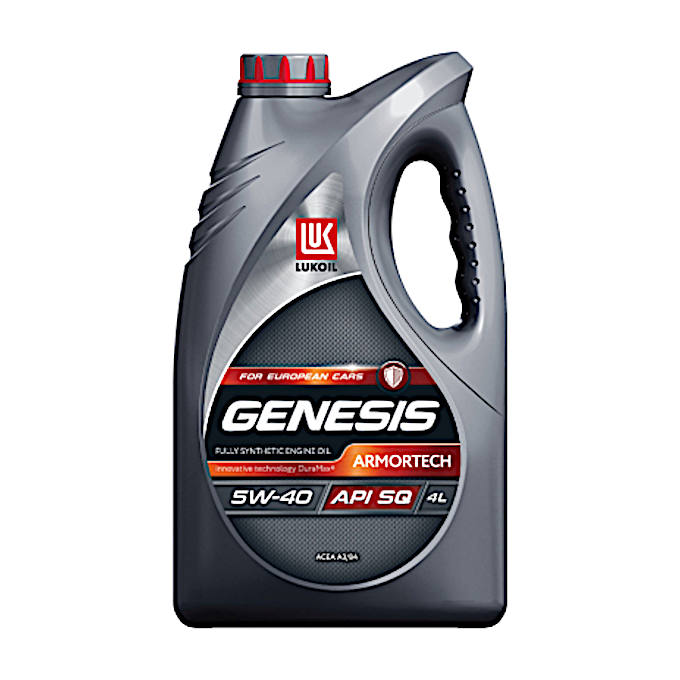 Масло LUKOIL GENESIS ARMORTECH 5W-40 SQ/CF, канистра 1л/0,849кг